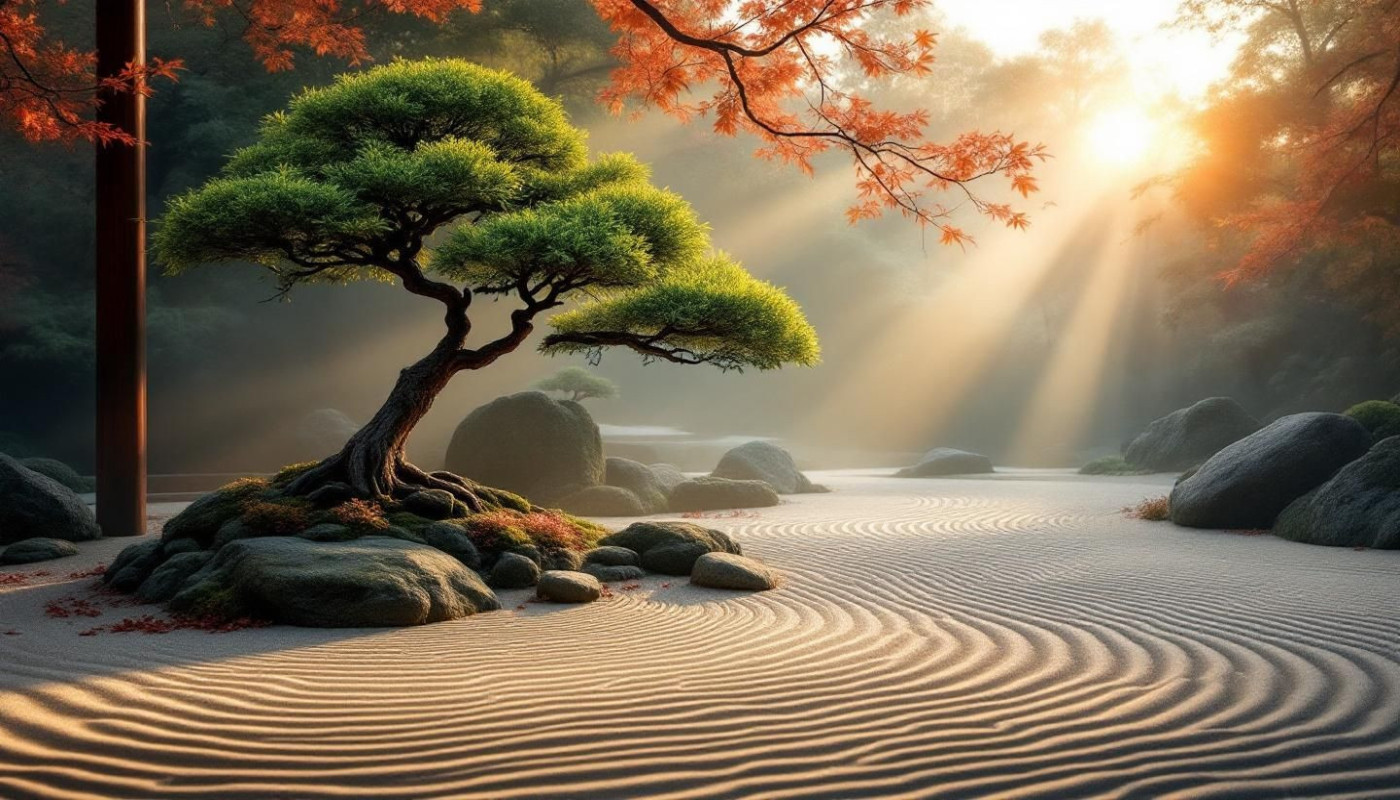 L'impact de l'art zen et japonais sur la réduction du stress quotidien
